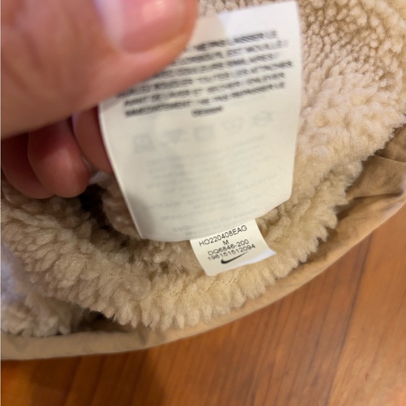 Nike Tan Sportswear Essential Fleece Lined Jacket - Picture 6 of 10